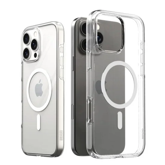 Cover Iphone 16 Pro Max Duple Magsafe Case Araree - Clear
